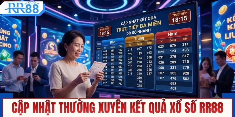 Cập nhật thường xuyên kết quả xổ số RR88