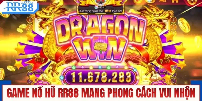 Game nổ hũ RR88 mang phong cách vui nhộn