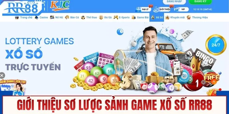 Giới thiệu sơ lược sảnh game xổ số RR88