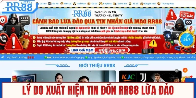 Lý do xuất hiện tin đồn RR88 lừa đảo