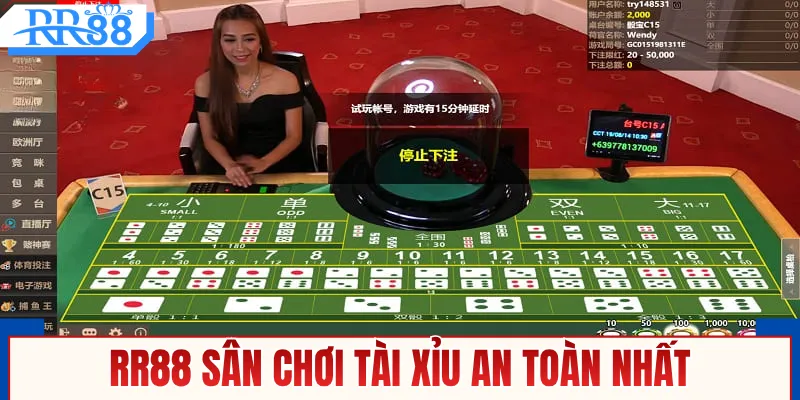 RR88 sân chơi tài xỉu an toàn nhất