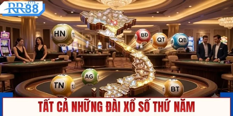 Tất cả những đài xổ số thứ năm