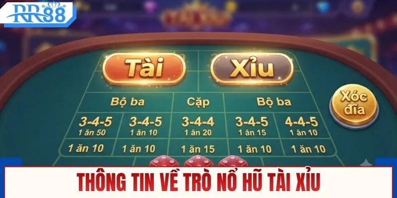 Thông tin về trò nổ hũ tài xỉu
